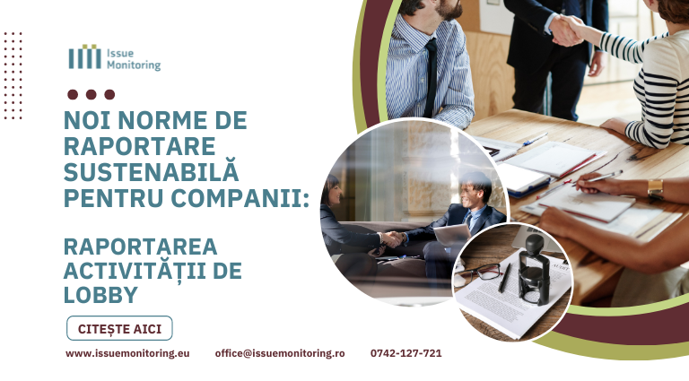 raportarea activitatii de lobby - CSRD