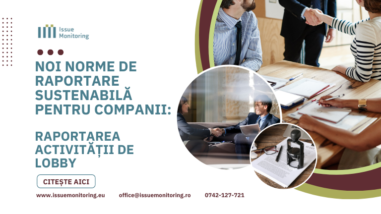 raportarea activitatii de lobby - CSRD