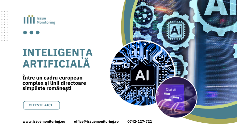 Inteligenta artificiala - directiva europeana